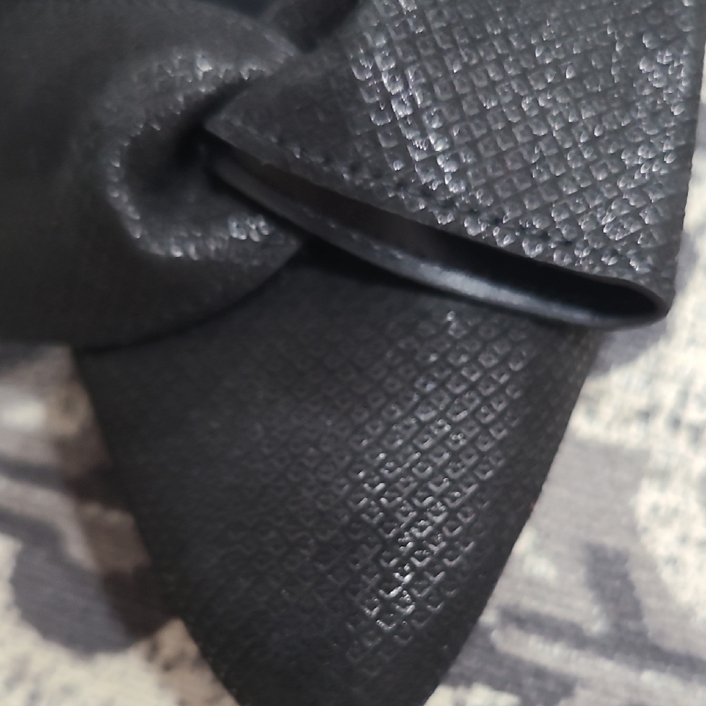 Naturalizer Black Textured Bow Flats NWOB - Picture 3 of 10